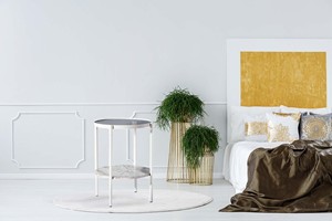 Mesa de centro de comedor redonda de estilo moderno para el hogar, sala de estar, muebles para aperitivos - Product Image 5