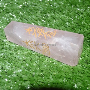 Get Online Rose quartz reiki tower : Rose quartz reiki tower For Sale - Product Image 1