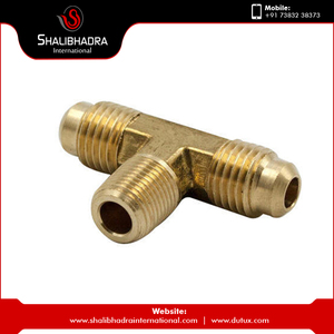 Brass Tee Male Fitting in Various Pipe Sizes 10mm 12mm 14mm 30mm 50mm High Precision Cast <b>Technics</b> Industrial Grade - Product Image 3