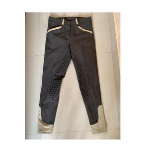 Pantalones de montar de Spandex de alta calidad con impresión de silicona Precio al por mayor disponible - Product Image 1