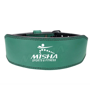 Nouveauté Ceinture de protection de la taille de musculation Ceinture de levage en cuir avec boucle à double ardillon pour l'haltérophilie - Product Image 1