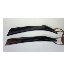 Real Buffalo <b>Shoe</b> Horn Long Handled and Leather <b>Holder</b> Customized Horn Color Single Piece with Low Price - Product Image 2
