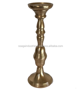 Soporte de la vela púrpura pequeña de METAL vela pilar para uso en el hogar mesa de jardín decoración vela titular de la decoración de la fiesta - Product Image 5