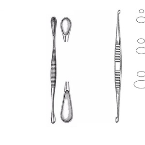 Cureta Ósea Volkmann de Acero Inoxidable Manual - Product Image 3
