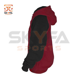 Men sweatshirt embroidery Plain Pullover Custom Logo Cotton/polyester Hoodies - Product Image 6