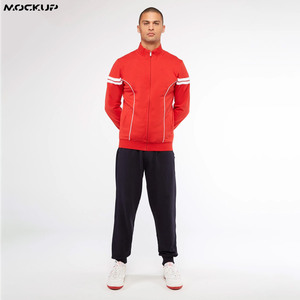 Survêtement de sport pour homme, personnalisable avec logo imprimé, en nylon, design réfléchissant, OEM, sublimation, tenue décontractée - Product Image 4