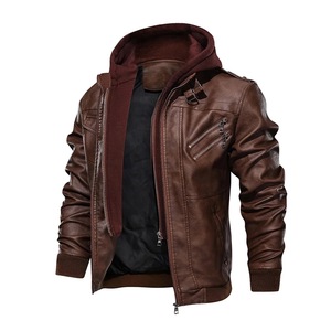 Top 10 <b>Brown</b> Casual Design Wholesale <b>Leather</b> <b>Jackets</b> Vintage stylish <b>Jacket</b> Custom Men's Fashionable Top <b>Leather</b> <b>Jackets</b> - Product Image 6