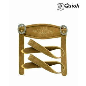 Trachten กางเกงขาสั้นบาวาเรียสำหรับผู้ชาย,Lederhosen แท้ Bundhosen Oktoberfest - Product Image 6