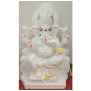 Statue en marbre naturel du seigneur des bois, ganhb - Product Image 1