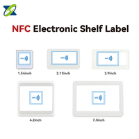 Etiqueta Electrónica de Precio para Estante con Tecnología RFID, NFC Inalámbrica, Pantalla Eink Epaper para Tienda