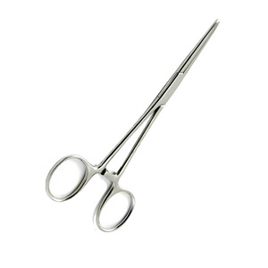 Pinzas Rochester Profesionales de Acero Inoxidable de Grado Médico, Aprobadas por la CE, Curvas de 8 Pulgadas, con Bloqueo Pulido - Product Image 4