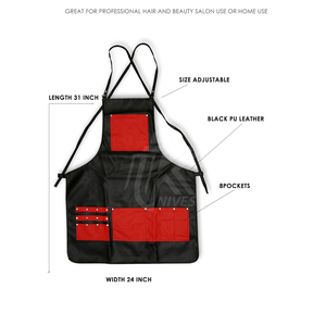 Customized High Quality Home Fireproof Waterproof <b>BBQ</b> <b>Apron</b> Cooking Leather <b>Apron</b> - Product Image 6