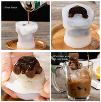 AK Nach Maß Bowknot Bär 3D Silikon Mousse Formen Eis Ball Formen für Fondant Kuchen