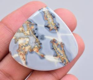 Excellent Pattern Maligano Jasper Loose Gemstone Cabochon High Quality Maligano Jasper Cabochon - Product Image 3