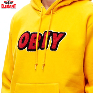 Sudaderas con capucha de algodón de alta calidad, logotipo personalizado, bordado de chenilla, tallas impermeables, XS 6XL, ropa ODM, superventas de invierno - Product Image 2