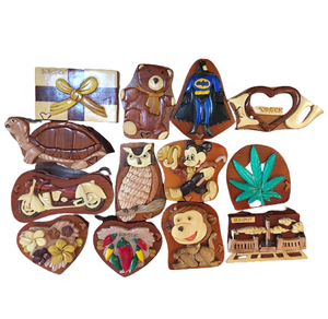 Boîte de rangement en bois pour bijoux, bijoux, bibelots, souvenirs, pour cadeau artisanal en bois et décoration de la maison, pour le nouvel an, de qualité supérieure - Product Image 6