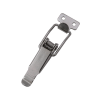 Loquet à bascule réglable en acier inoxydable et en fer avec emballage pour quincaillerie de meubles et armoires