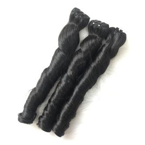 Extensiones de cabello humano virgen NATURAL, nuevo estilo, súper doble mechones, Onda Media suelta, cutícula alineada - Product Image 3