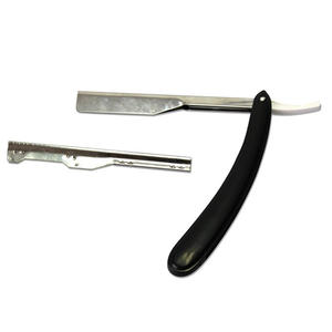 อุปกรณ์ดูแลความงามที่วางมีดโกนพับได้ไม่มีใบมีด,ที่โกนหนวด CE สแตนเลสสตีลคุณภาพสูงนำกลับมาใช้ใหม่ได้แบบตรงเกรด A + - Product Image 4