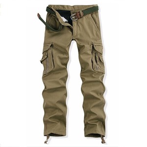 Pantalons pour hommes sur mesure avec couleur marron 6 poches Vente en gros Pantalons de travail cargo - Product Image 2