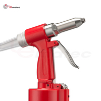 Lematec 半自动气动螺母铆接器 2.4 3.2 4.0 4.8mm 铝钢不锈钢组装工具 LE-RG706 90psi 台湾制造