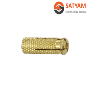 สมอเรือติดผนังคอนกรีต ISO ทำจากทองเหลืองธรรมชาติมี M4 M14ขนาดโดยผู้ผลิตจากอินเดีย - Product Image 4