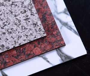 Nhôm <span class=keywords><strong>Composite</strong></span> Panels Trắng Đá Ốp Trắng Đen Lớp Phủ Alucobond - Product Image 2