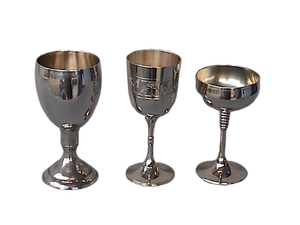Calices en laiton plaqué argent led gratuit, calice en laiton, verre à vin, liqueur, luxe, gobelet Unique pour fête - Product Image 3