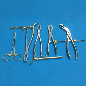 GORAYA-instrumentos ortopédicos de sujeción de hueso, conjunto de 5 estándar alemán de acero, certificado CE ISO, surtido alemán, gran oferta - Product Image 1