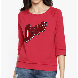 Venta caliente de calidad superior transpirable ropa de calle personalizar mujeres Color rojo auto diseño sudadera - Product Image 1
