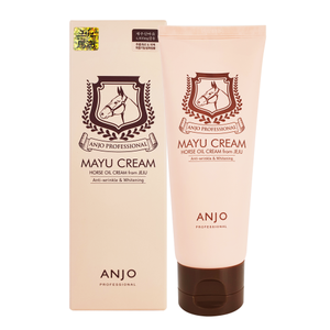 Crema ANJO JEJU MAYU con Aceite de Caballo para el Cuidado de la Piel, Hidratante, Antiarrugas, Blanqueadora, Nutritiva, Antienvejecimiento, Cosmética Coreana Kbeauty - Product Image 1