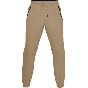 Nouveau pantalon de jogging décontracté pour homme, couleur unie, respirant, grande taille, avec cordon de serrage, en coton élastique, prix usine - Product Image 6