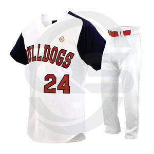 Conjunto de camisetas de béisbol para jóvenes al por mayor, ropa deportiva transpirable con camiseta y uniforme - Product Image 5