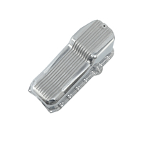 À ailettes Poli SBC Sceau Réel 86-02 Carter D'huile En Aluminium 305 5.0L 350 5.7L Moteur Vortec