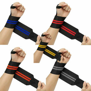 ยกน้ำหนักข้อมือห่อ Multicolor มือสนับสนุนยิมข้อมือห่อในหลายสี - Product Image 1