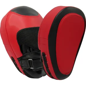 新款皮革定制拳击手套轮焦点垫MMA拳击焦点手套手目标垫