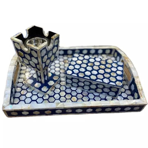 ชุดหัวเผาเครื่องหอมในบ้านหรูหราทันสมัยชุดกล่องถาดถาดใส่ไม้เอ็มดีเอฟ/ม็อบ - Product Image 1