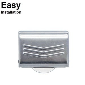 HB-228 metal paddle lock for music instrument case hardware Yeou Cherng new high-end quality screw mounting square <b>padlockable</b> - Product Image 1