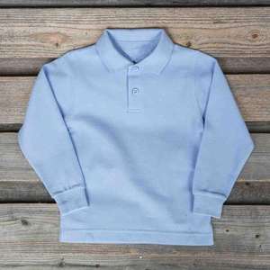 Polo de manga larga de buena calidad al por mayor - Product Image 4