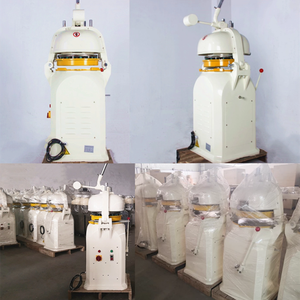 Thương mại tự động một giá Bun Bánh Mì Bánh Pizza bánh nhỏ Con lăn bóng làm nhà sản xuất làm tròn cắt bột chia tròn máy - Product Image 3