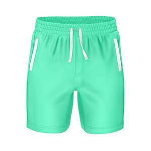 Short de fitness unisexe en maille de dentelle unie, respirant, à séchage rapide, grande taille avec impression par sublimation, vêtements d'entraînement décontractés - Product Image 5
