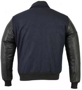 2021 ส่วนบุคคลStreetสวมใส่Man Tennisแฟชั่นกลางแจ้งธรรมดาโลโก้ที่กําหนดเองVarsity Jacket - Product Image 2