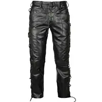 Stylish Mens Lace Up Leather Pants For Comfort - Alibaba.com