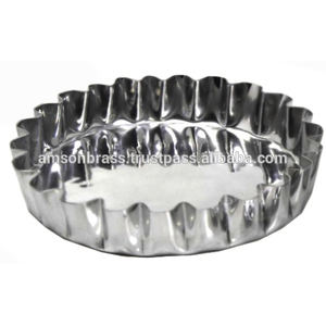 Plateau de service décoratif Plats de service alimentaire Plateau de vaisselle Forme décorative Métal Aluminium Plateau de service aux fruits secs - Product Image 4