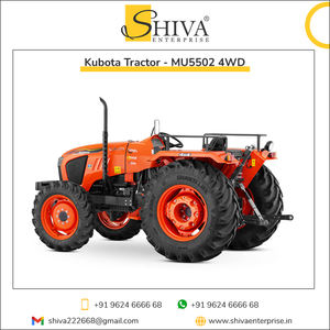 Tracteur agricole Kubota MU5502 4WD 50-55 CV Transmission en fer Fabriqué au Japon Occasion pour l'agriculture Composants principaux Moteur 4x4 - Product Image 5