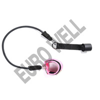 Sangles de cheville en néoprène personnalisables avec logo pour machines à câbles de gym - Respirantes, antidérapantes, protection professionnelle, écologiques, unisexe, fitness