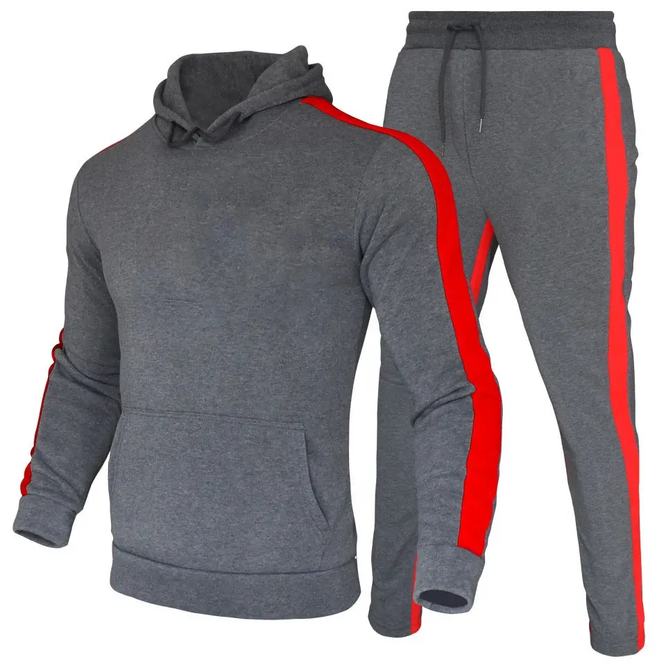 Pullover Hoodie Fatos Ginásio Desgaste Jogging Suit Fatos de treino para homens Top Moda Casual Personalizado Esportes Impressão Digital Adultos