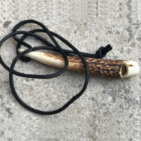 Fouet de chien cerf-cloche pour l'entraînement ou la chasse, tir, pistolet fait à la main, convient au chien