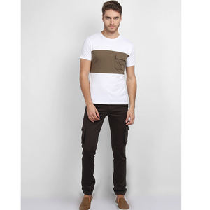 Pantalones Cargo de Algodón Grueso para Hombre, Estilo Urbano Informal, con Múltiples Bolsillos, Talla Grande - Product Image 5