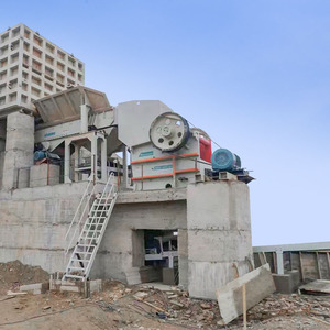 Kies stein Fein backen brecher für Kalkstein, Zerkleinerung anlage Maschinen linie für Steinbrüche - Product Image 2